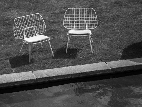 Audo Copenhagen Wm String Seat Pushion Outdoor/Lounge, mørkegrå