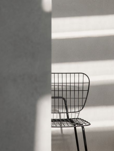 Audo Copenhagen Wm String Seat Pushion Outdoor/Lounge, mørkegrå