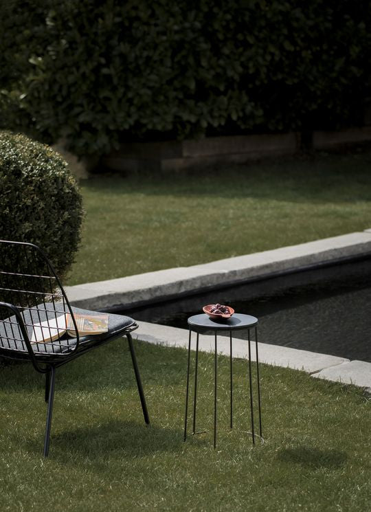 Audo Copenhagen Wm String Seat Pushion Outdoor/Lounge, mørkegrå