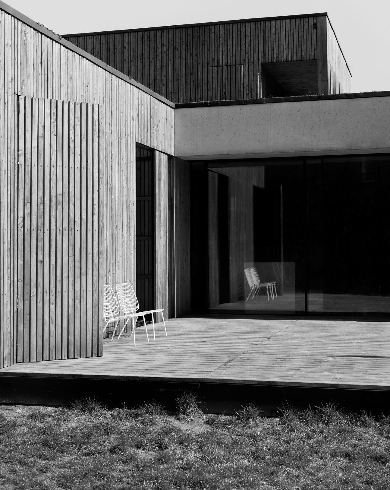 Audo Copenhagen Wm String Seat Pushion Outdoor/Lounge, mørkegrå