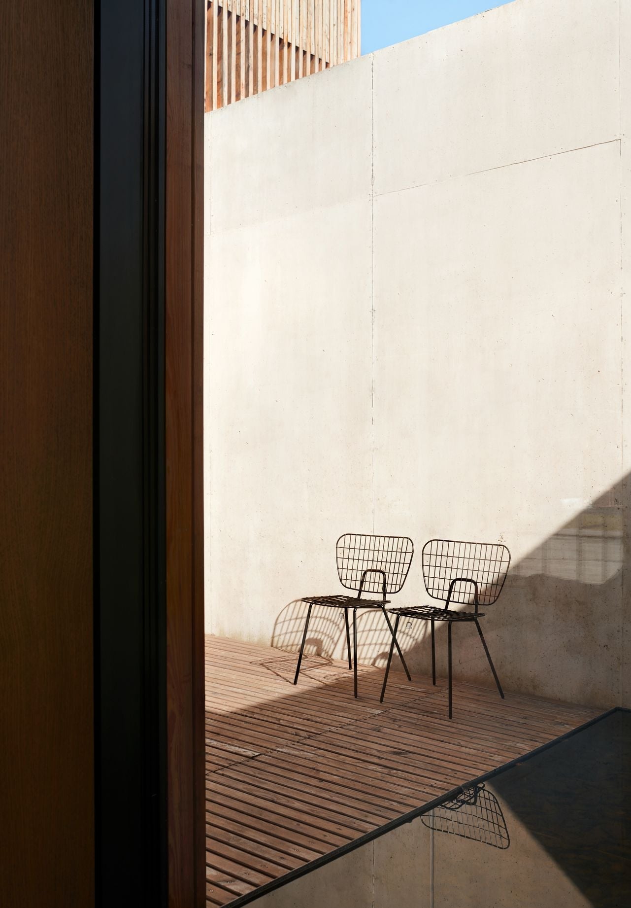 Audo Copenhagen Wm String Seat Pushion Outdoor/Lounge, mørkegrå
