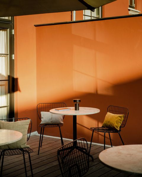 Audo Copenhagen Wm String Seat Pushion Outdoor/Lounge, mørkegrå