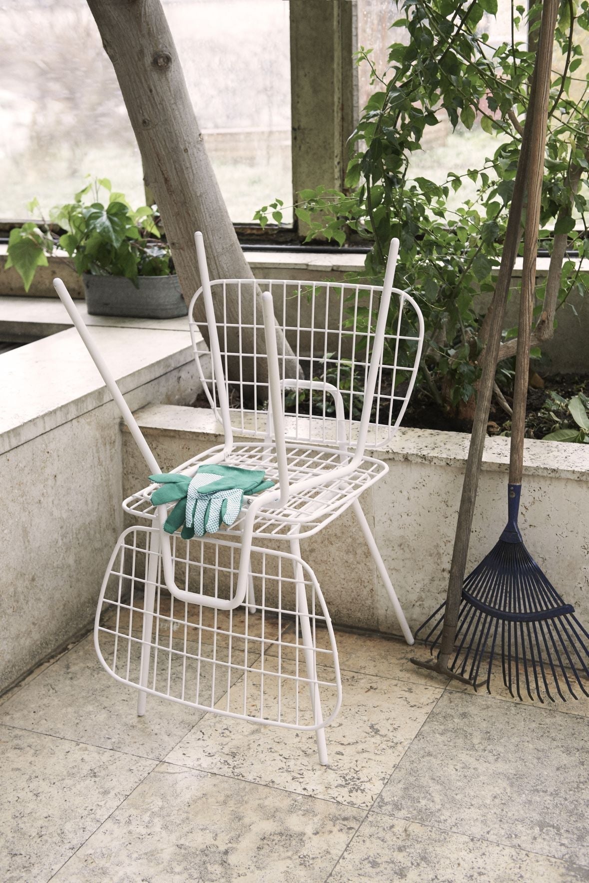 Audo Copenhagen Wm String Seat Pushion Outdoor/Lounge, mørkegrå