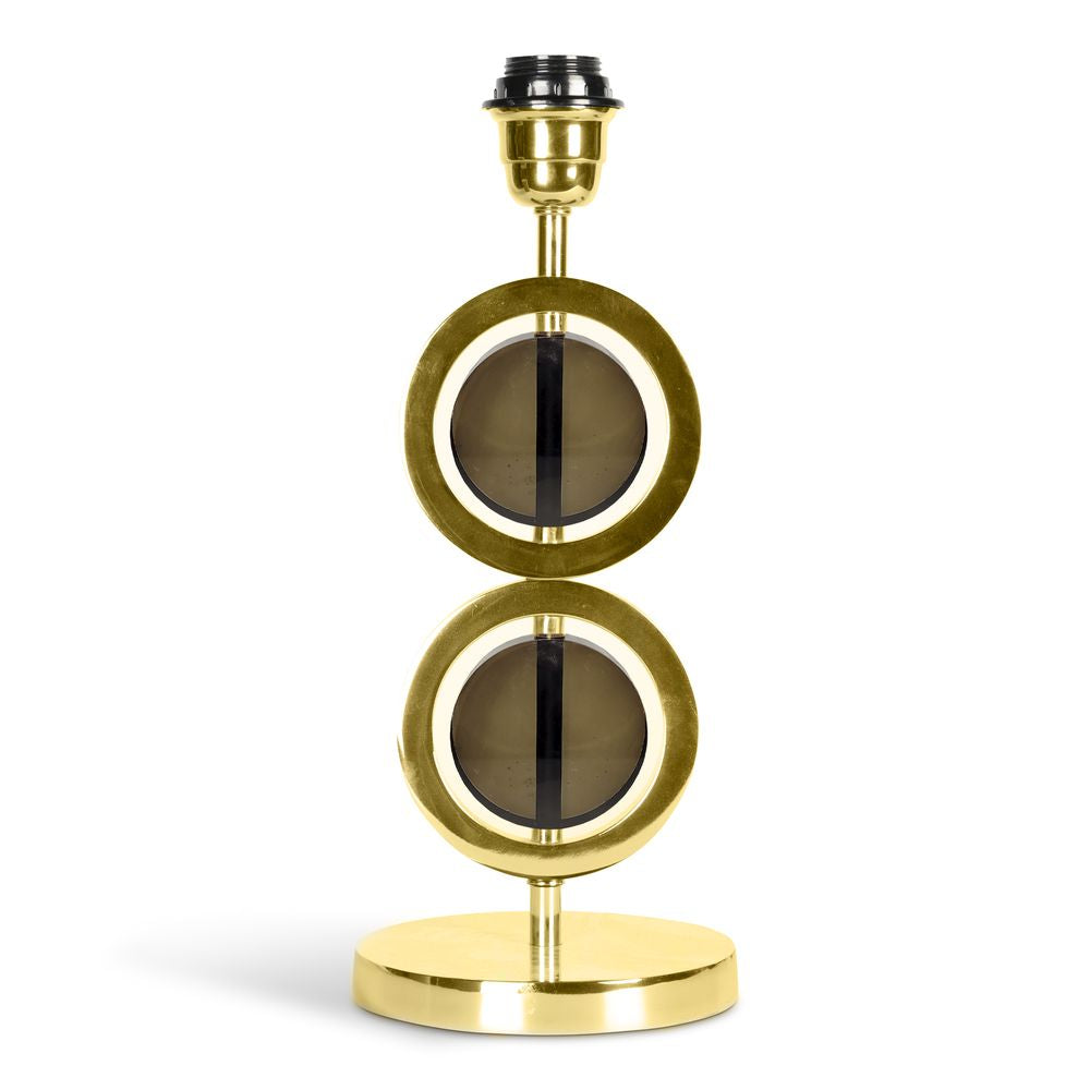 [product_category]-Authentic Models Art Deco Circle Lamp Circular Double, Gold-Authentic Models-781934586005-SL087-AUT-2
