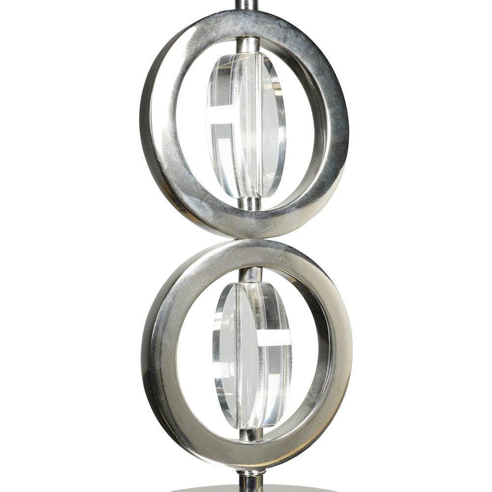 [product_category]-Authentic Models Art Deco Circle Lamp Circular Double, Silver-Authentic Models-781934585985-SL085-AUT-3