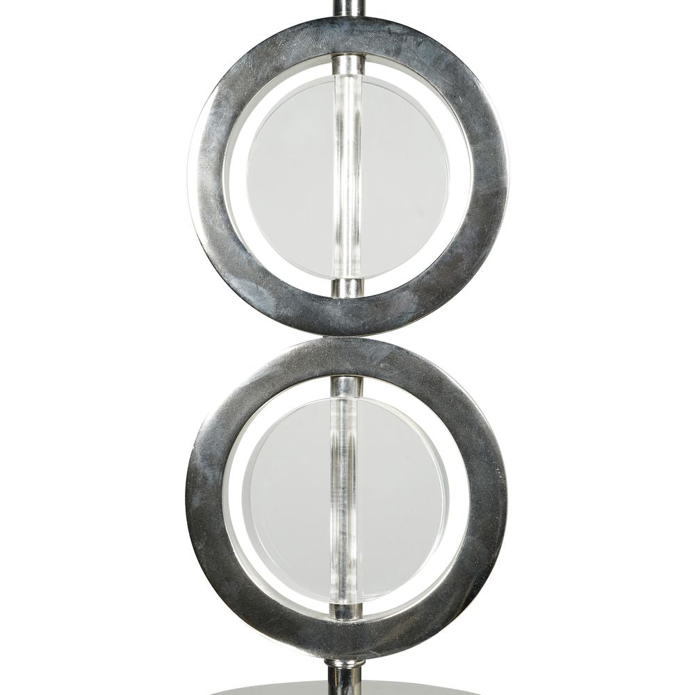 [product_category]-Authentic Models Art Deco Circle Lamp Circular Double, Silver-Authentic Models-781934585985-SL085-AUT-4