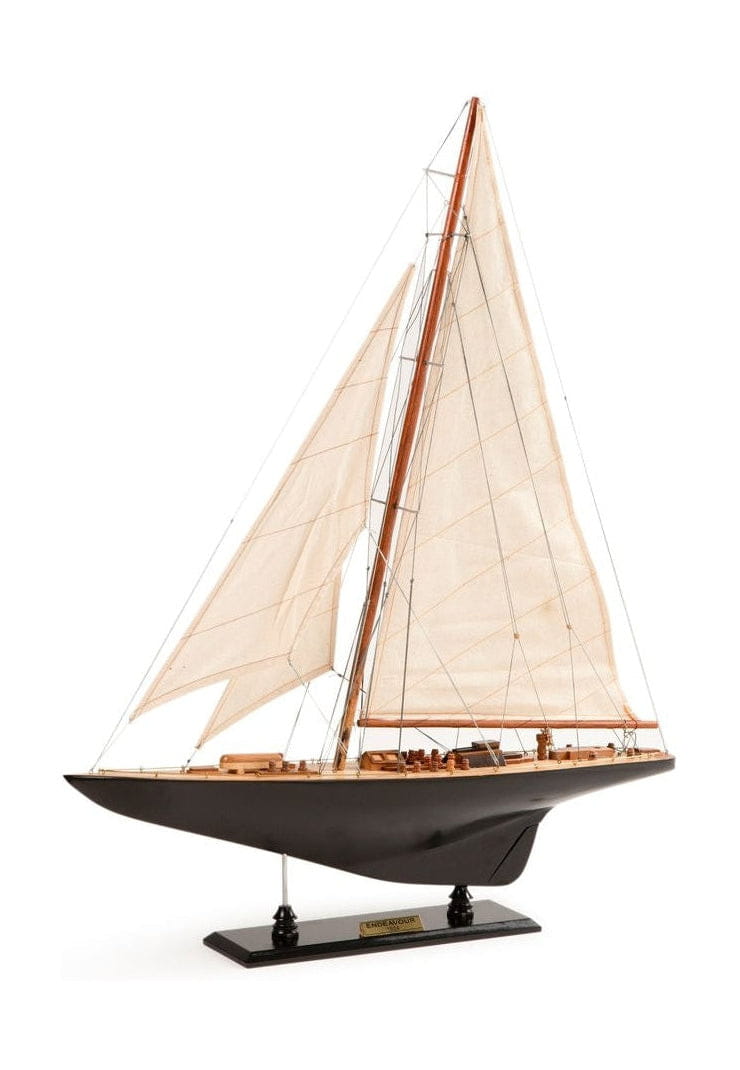 [product_category]-Authentic Models Endeavour L60 Sailing Ship Model, Black/White-Authentic Models-781934585046-AS155-AUT-3