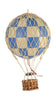 Authentic Models Flydende himmelballonmodellen, tjek blå, Ø 8,5 cm