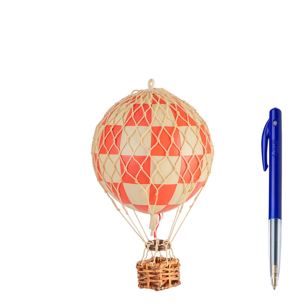 [product_category]-Authentic Models Floating The Skies Balloon Model, Check Red, ø 8.5 Cm-Authentic Models-781934584360-AP160CR-AUT-4