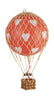 Authentic Models Flydende himmelballonmodel, røde hjerter, Ø 8,5 cm