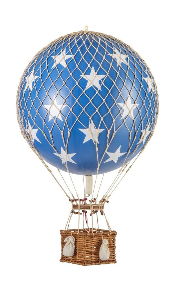 [product_category]-Authentic Models Royal Aero Balloon Model, Blue Stars, ø 32 Cm-Authentic Models-781934584476-AP163BS-AUT-1