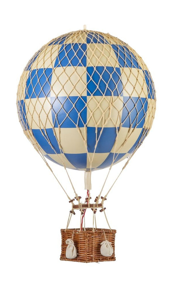 [product_category]-Authentic Models Royal Aero Balloon Model, Check Blue, ø 32 Cm-Authentic Models-781934584452-AP163CB-AUT-1