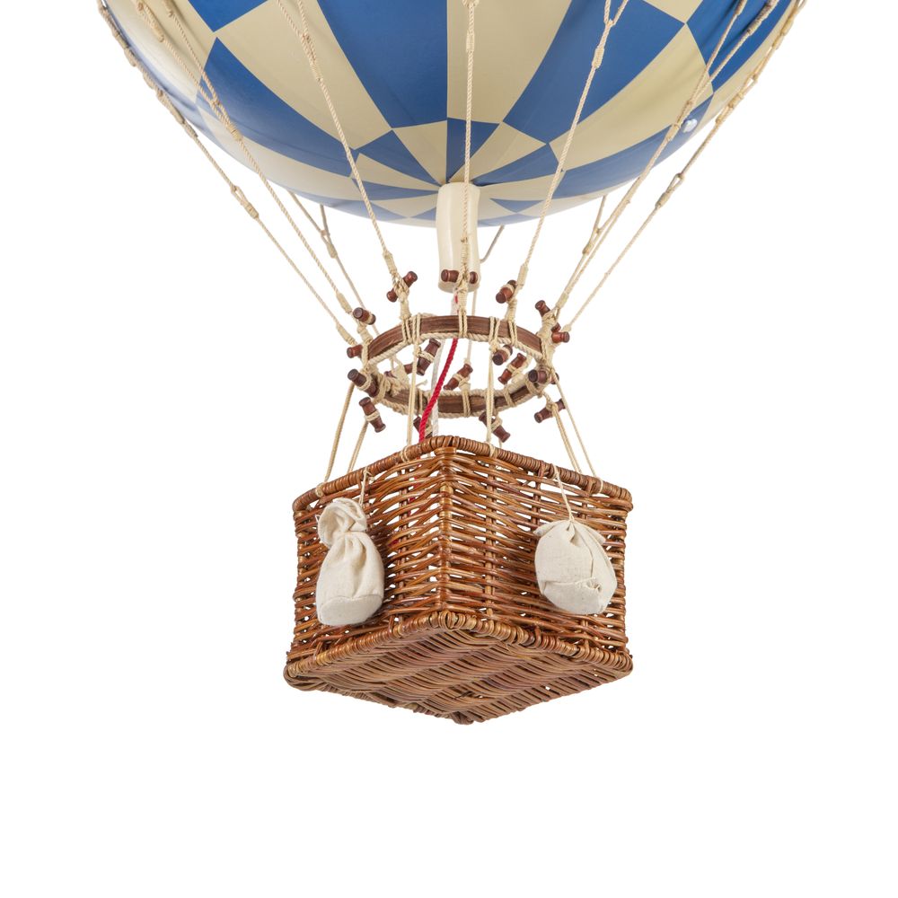 [product_category]-Authentic Models Royal Aero Balloon Model, Check Blue, ø 32 Cm-Authentic Models-781934584452-AP163CB-AUT-3