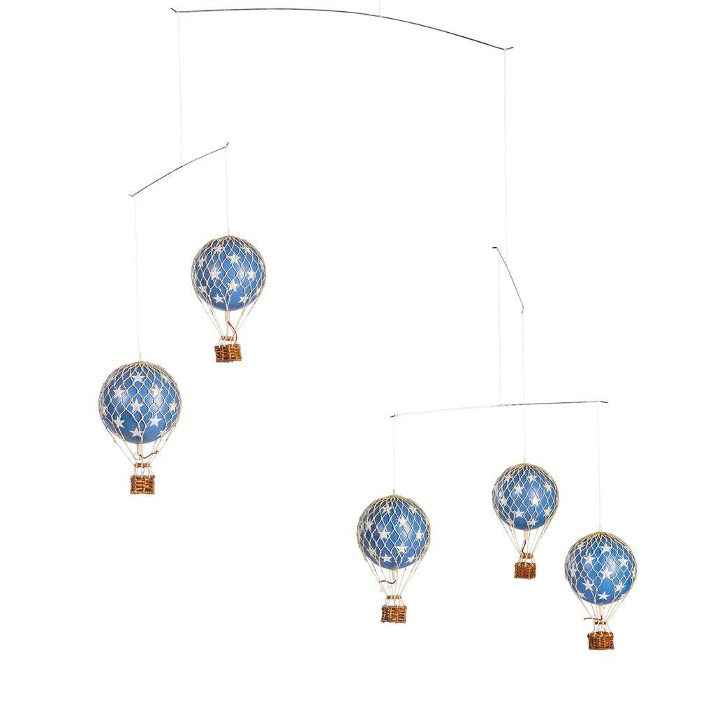 [product_category]-Authentic Models Sky Flight Mobile With Balloons, Blue Stars-Authentic Models-781934585282-AP135-AUT-2