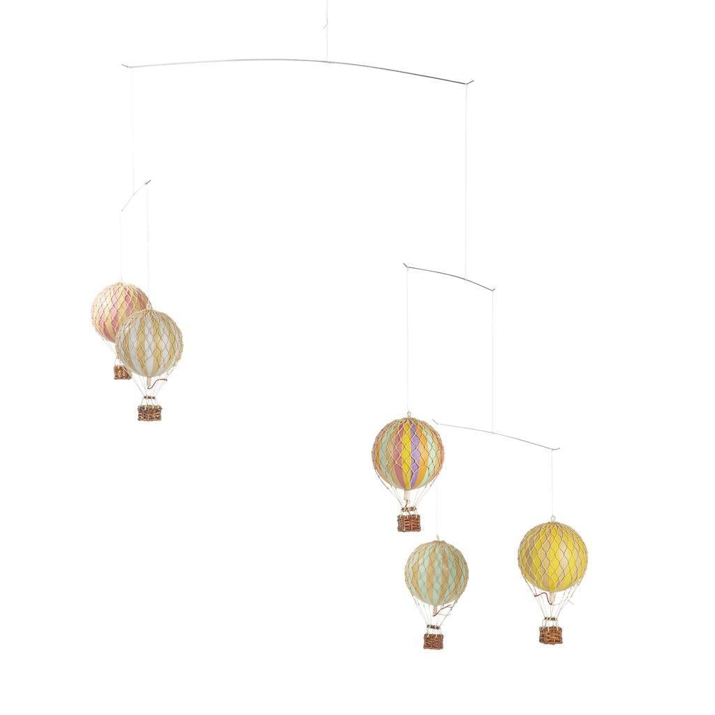 [product_category]-Authentic Models Sky Flight Mobile With Balloons, Pastel Rainbow-Authentic Models-781934583202-AP132-AUT-2