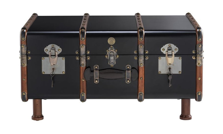 [product_category]-Authentic Models Stateroom Trunk Coffee Table, Black-Authentic Models-781934570172-MF040B-AUT-1