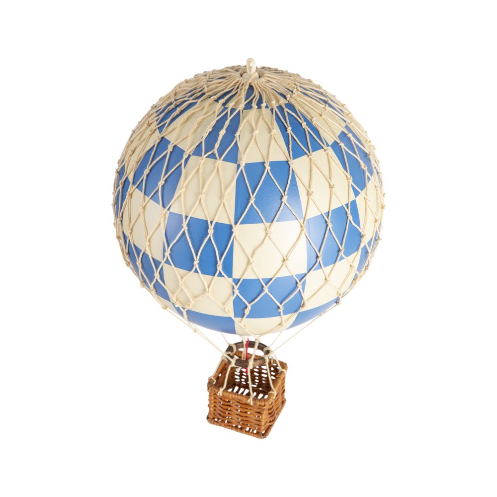 [product_category]-Authentic Models Travels Light Balloon Model, Check Blue, ø 18 Cm-Authentic Models-781934584407-AP161CB-AUT-3