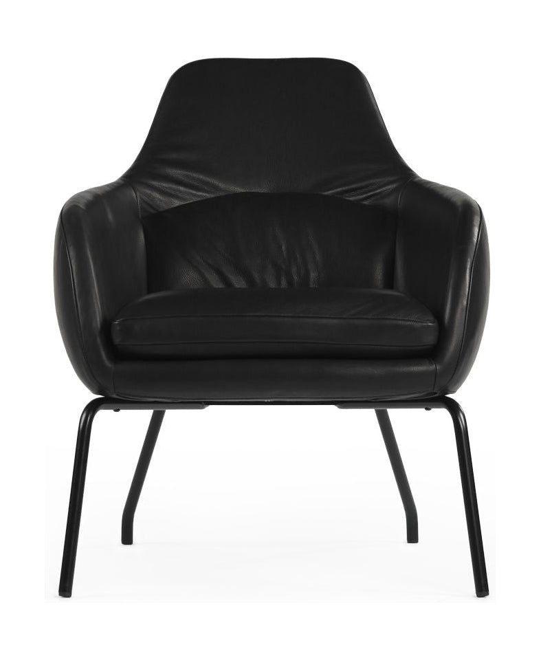 [product_category]-Bent Hansen Asento Lounge Chair, Black Steel/Black Adrian Leather Frame-Bent Hansen-5713911000018-01563P_9999-02-01-BEN-1