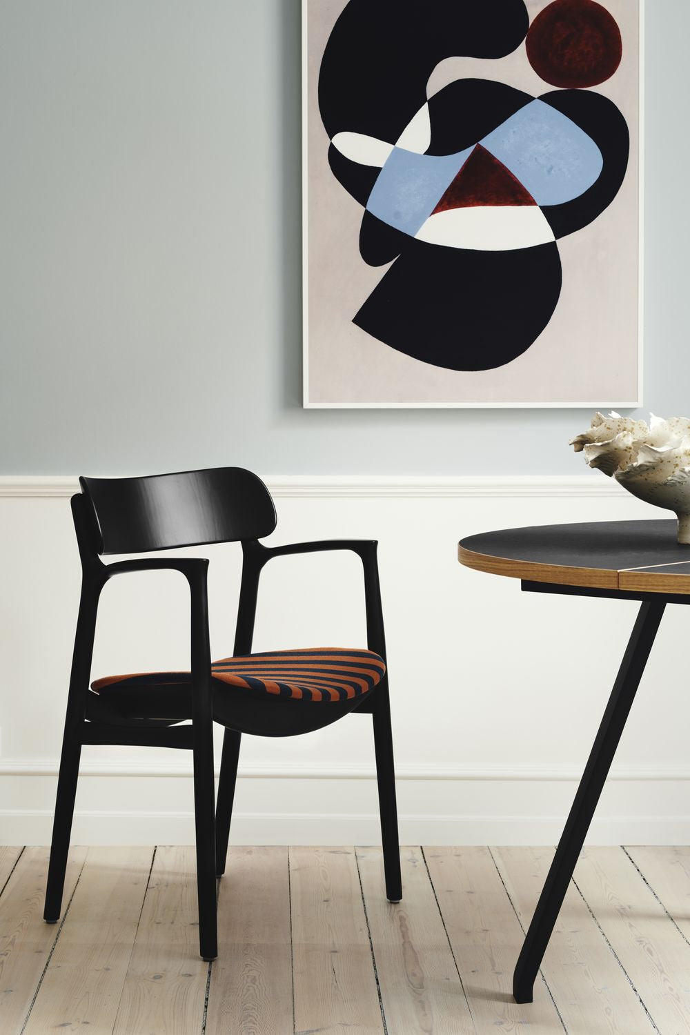 [product_category]-Bent Hansen Asger Chair Polsters Seat, Oiled Oak/Langeland Nord F Fabric-Bent Hansen-5713911008588-FSC1282700P0p_9100-01-03-BEN-3
