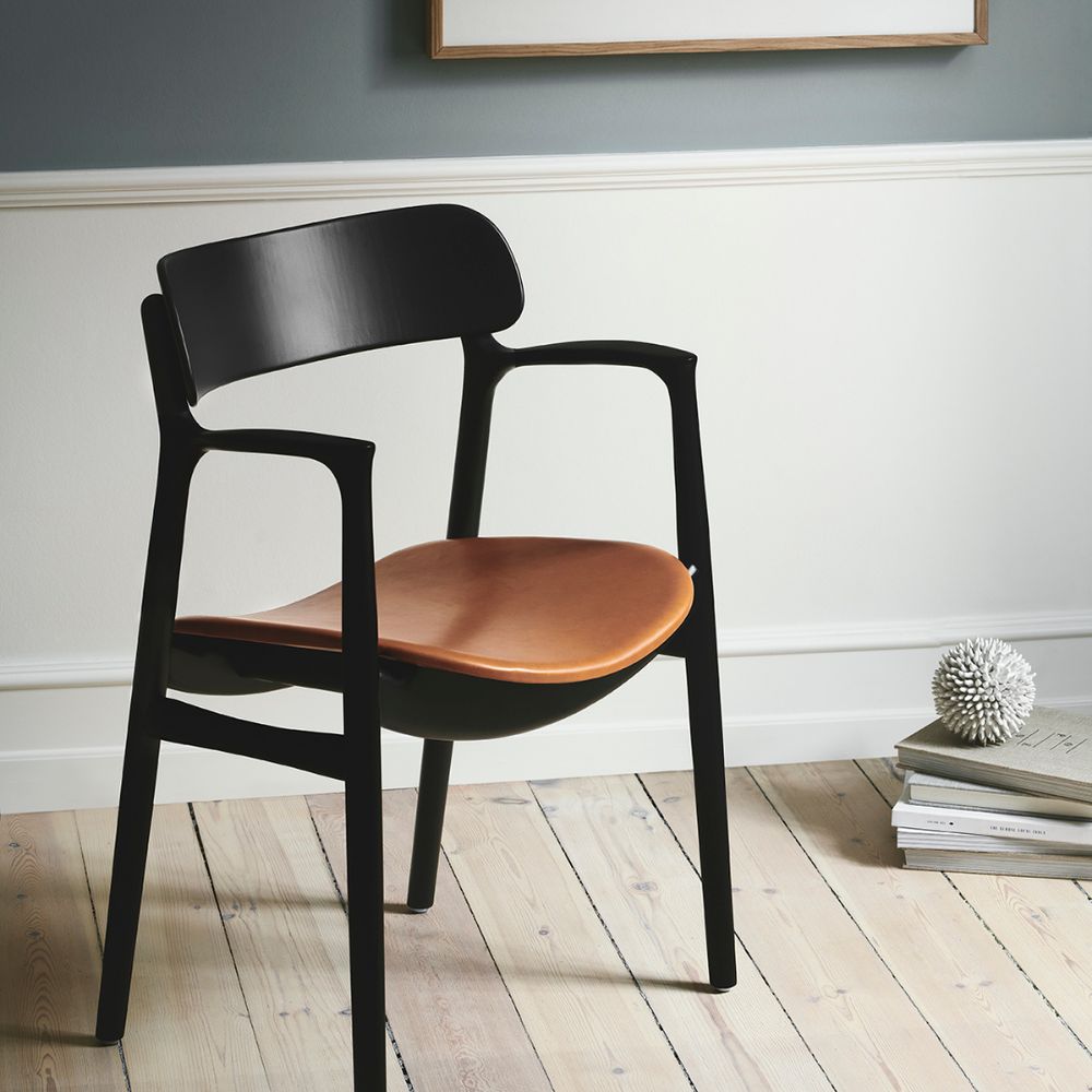 [product_category]-Bent Hansen Asger Chair Polsters Seat, Oiled Oak/Vils Fabric (22 100/110)-Bent Hansen-5713911008496-FSC1282700P0p_9100-01-01-BEN-16