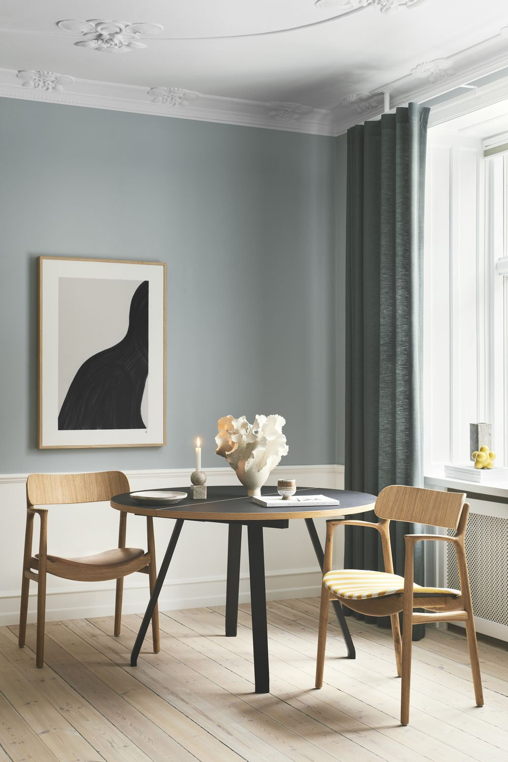 [product_category]-Bent Hansen Asger Chair Polsters Seat, Oiled Oak/Vils Fabric (22 100/110)-Bent Hansen-5713911008496-FSC1282700P0p_9100-01-01-BEN-4