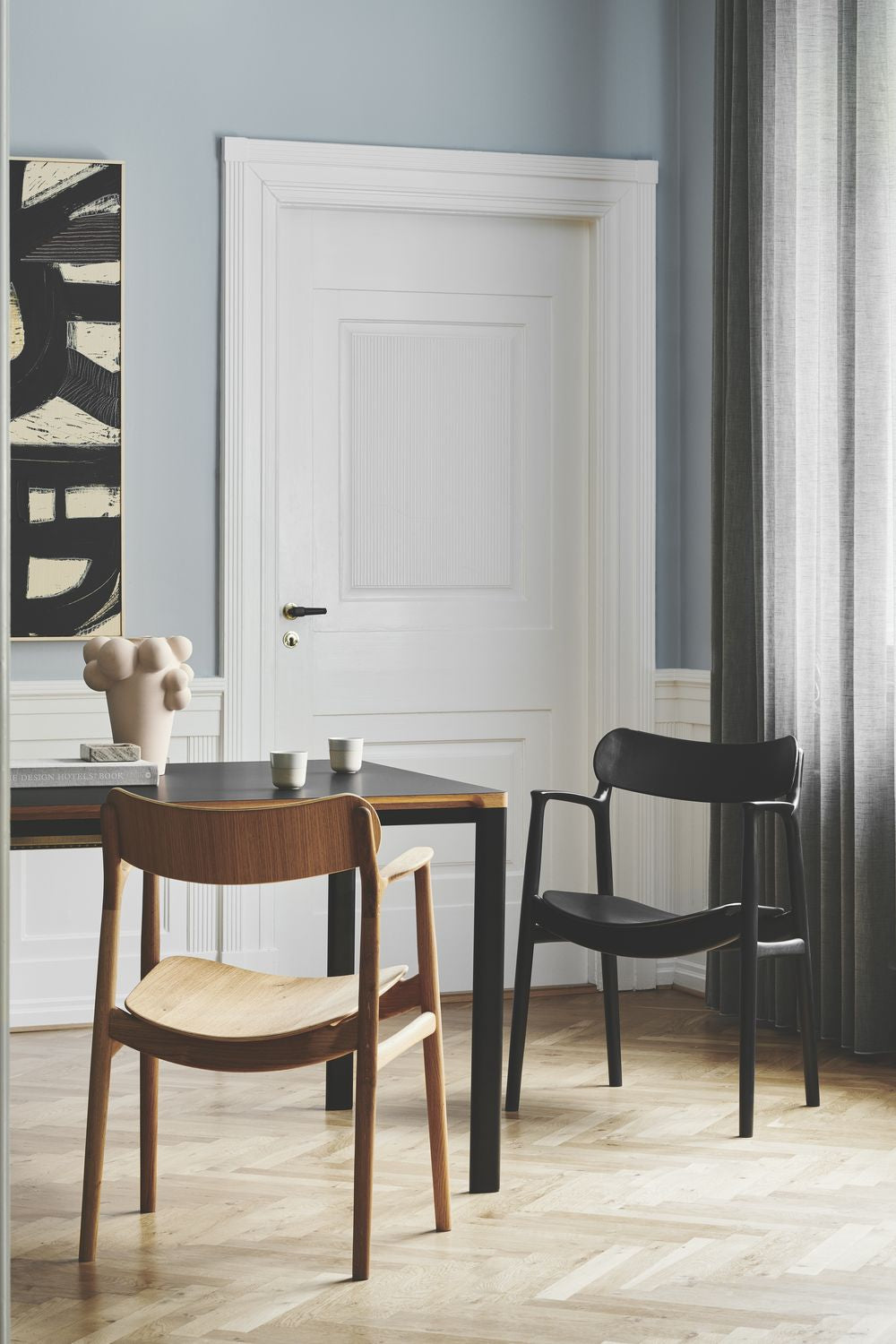 [product_category]-Bent Hansen Asger Chair Polsters Seat, Oiled Oak/Vils Fabric (22 100/110)-Bent Hansen-5713911008496-FSC1282700P0p_9100-01-01-BEN-6