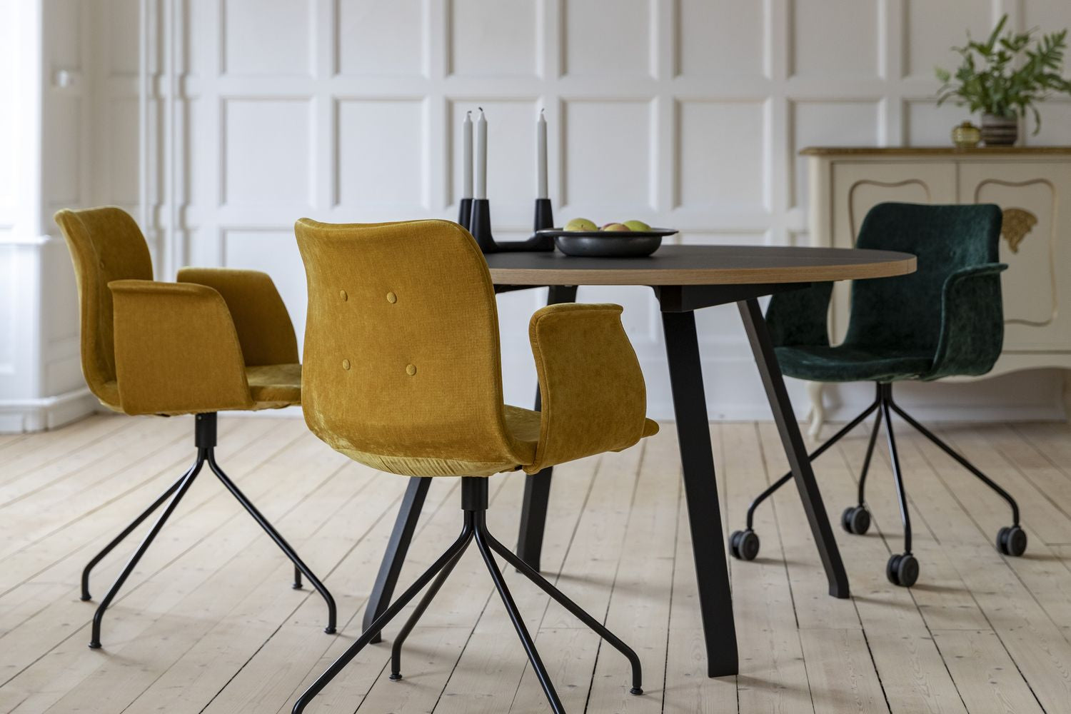 [product_category]-Bent Hansen Primum Chair With Armrests Black Firm Frame, Tartufo Davos Leather-Bent Hansen-5715457219268-286262p_5000-03-04-BEN-5