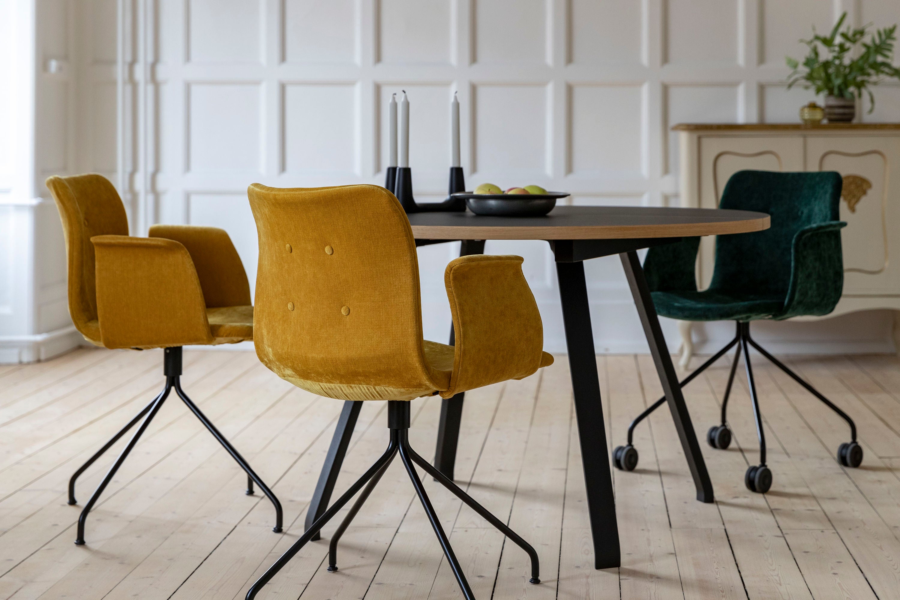 [product_category]-Bent Hansen Primum Chair With Armrests Black Swivel Frame, Black Zenso Leather-Bent Hansen-5715457236210-286272p_9999-01-01-BEN-14