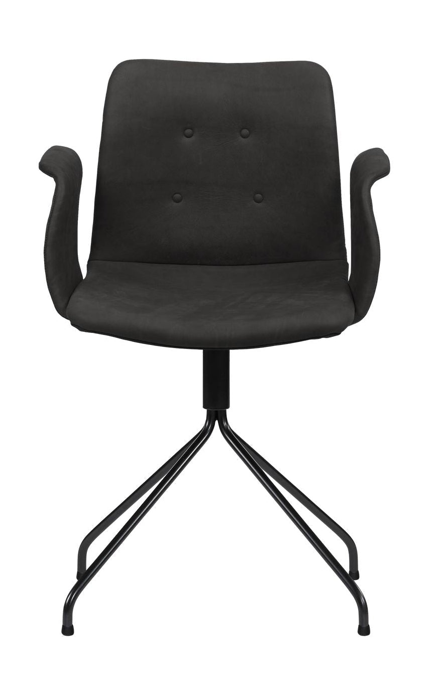 [product_category]-Bent Hansen Primum Chair With Armrests Black Swivel Frame, Black Zenso Leather-Bent Hansen-5715457236210-286272p_9999-01-01-BEN-1