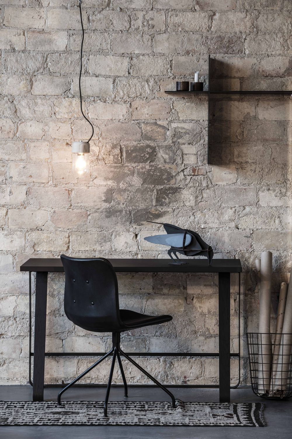 [product_category]-Bent Hansen Primum Chair With Armrests Black Wheel Frame, Tartufo Davos Leather-Bent Hansen-5715457193827-286276p_5000-03-04-BEN-14