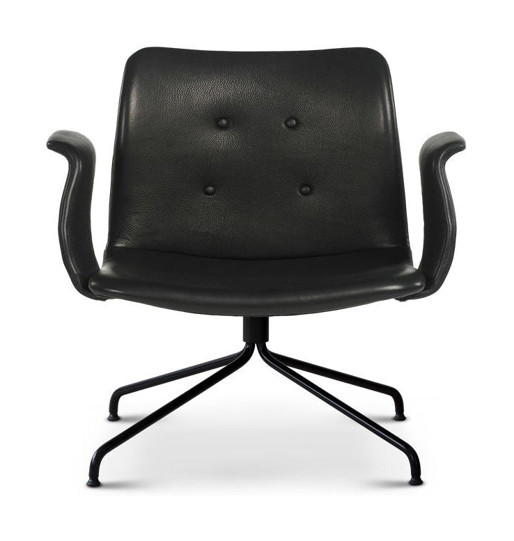 [product_category]-Bent Hansen Primum Lounge Chair With Armrests, Black Frame/Black Zenso Leather-Bent Hansen-5715457299826-296272p_9999-01-01-BEN-1