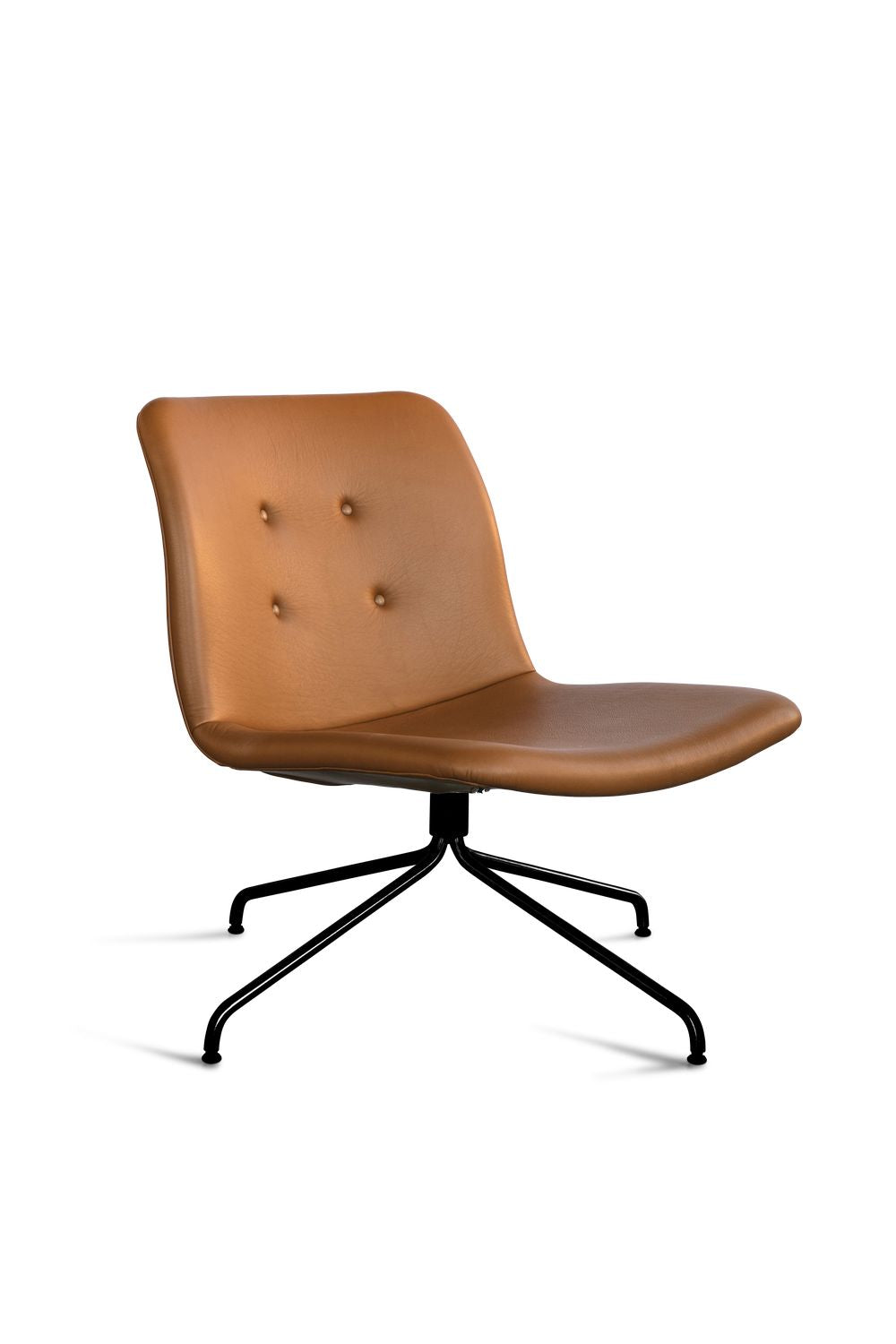 [product_category]-Bent Hansen Primum Lounge Chair Without Armrests, Black Frame/Cognac Adrian Leather-Bent Hansen-5715457308313-296172p_9999-02-02-BEN-2