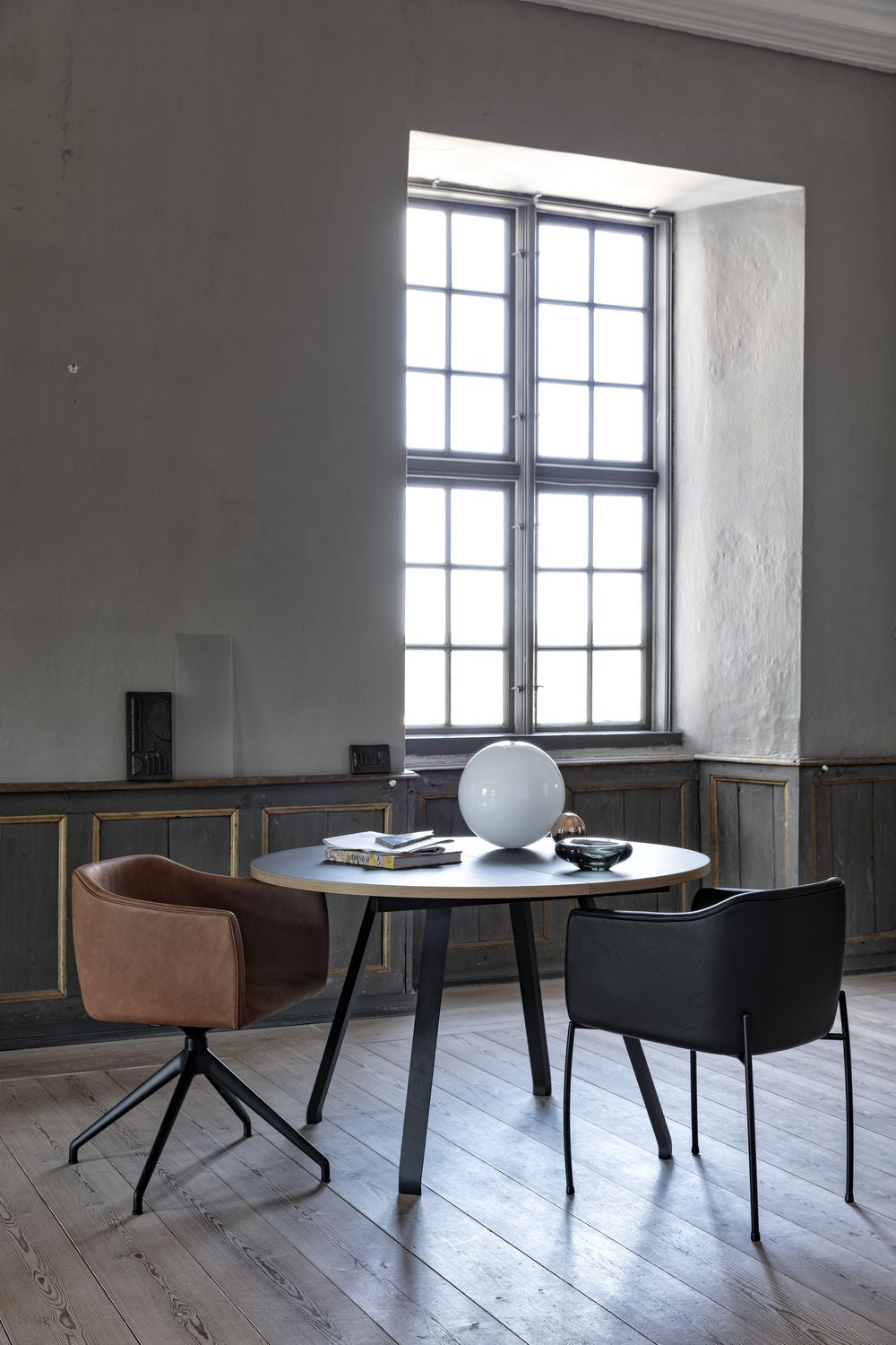 [product_category]-Bent Hansen Since Chair, Black Turning Frame/Brandy Davos Leather-Bent Hansen-5715457336392-3301p_5000-03-02-BEN-5