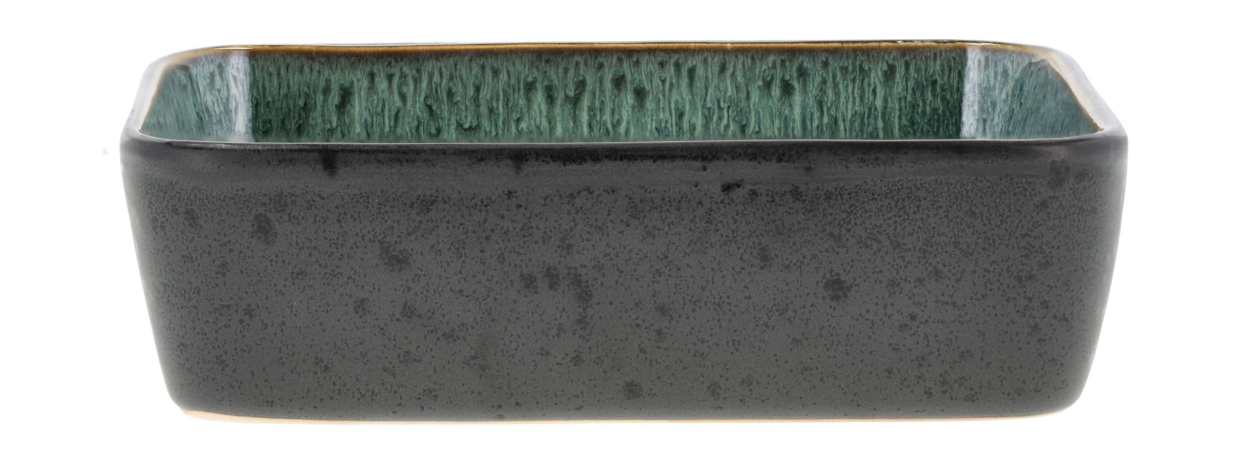 [product_category]-Bitz Dish Rectangular 19 X 14 X 5.3 Cm, Black/Green-Bitz-5722000298427-29842-BIT-1