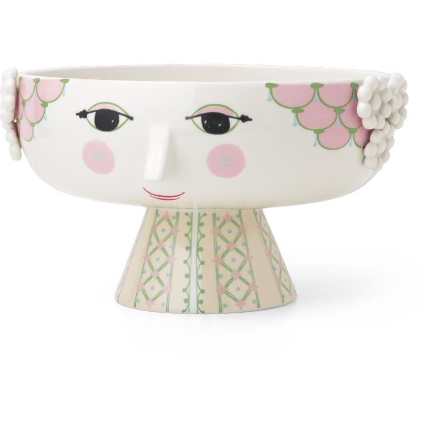 [product_category]-Bjørn Wiinblad Eva Bowl On Foot ø24 Cm Soft Pink-Bjørn Wiinblad-5709513540434-54043-BJO-2