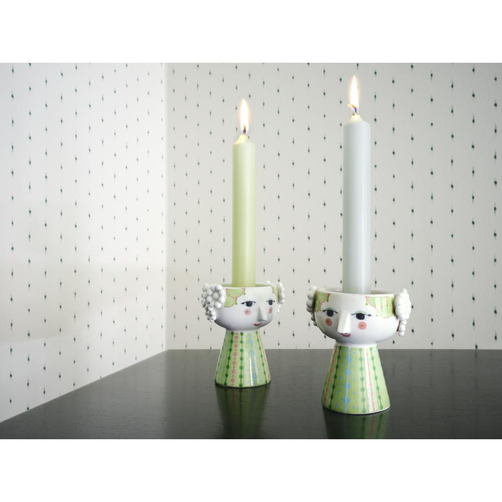 [product_category]-Bjørn Wiinblad Eva Candlestick H9,5 Light Green-Bjørn Wiinblad-5709513540441-54044-BJO-3