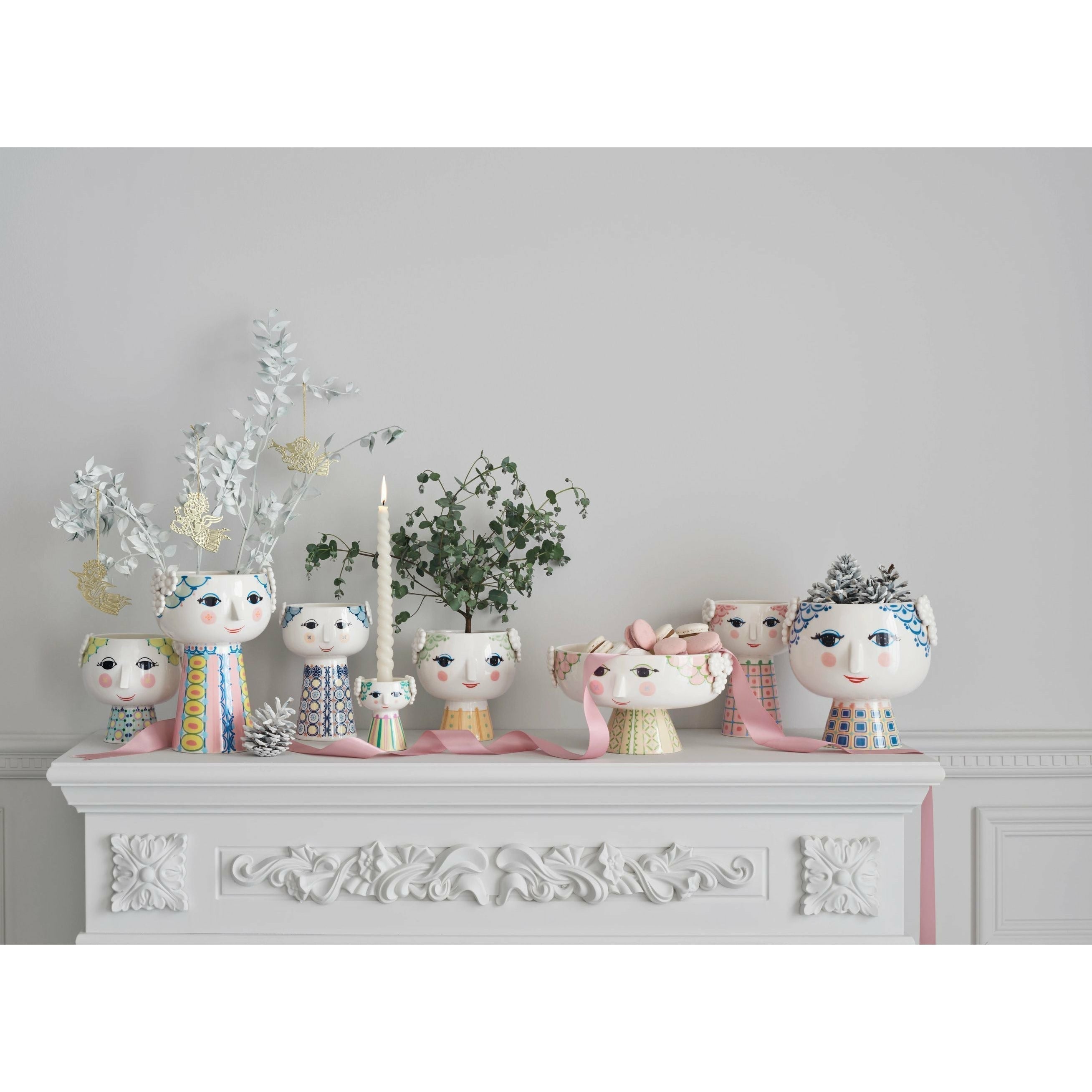 [product_category]-Bjørn Wiinblad Eva Vase, Pink-Bjørn Wiinblad-5709513565192-56519-BJO-10