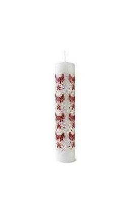 [product_category]-Bjørn Wiinblad Guirlande Calendar Candle, Red ø5 Cm-Bjørn Wiinblad-5709513530855-53085-BJO-1