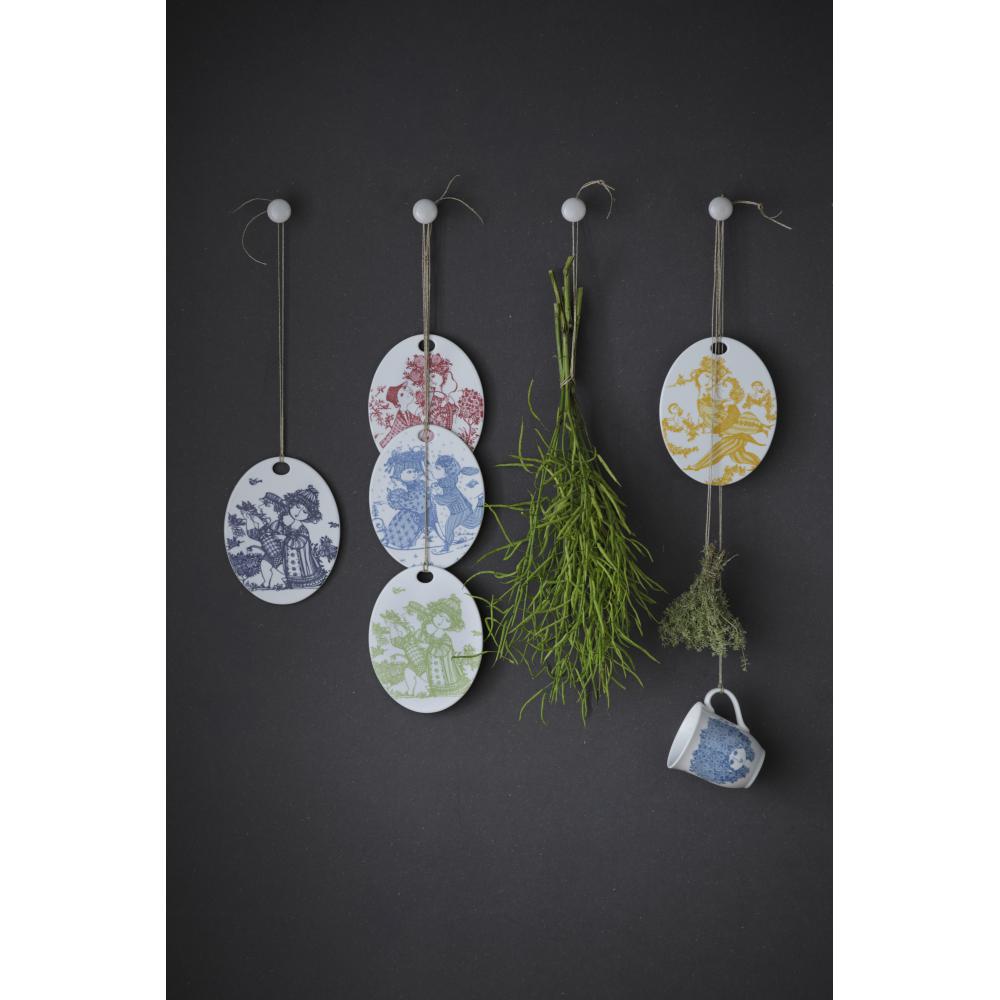 [product_category]-Bjørn Wiinblad Wall Plate Victoire, Blue-Bjørn Wiinblad-5709513540311-54031-BJO-4