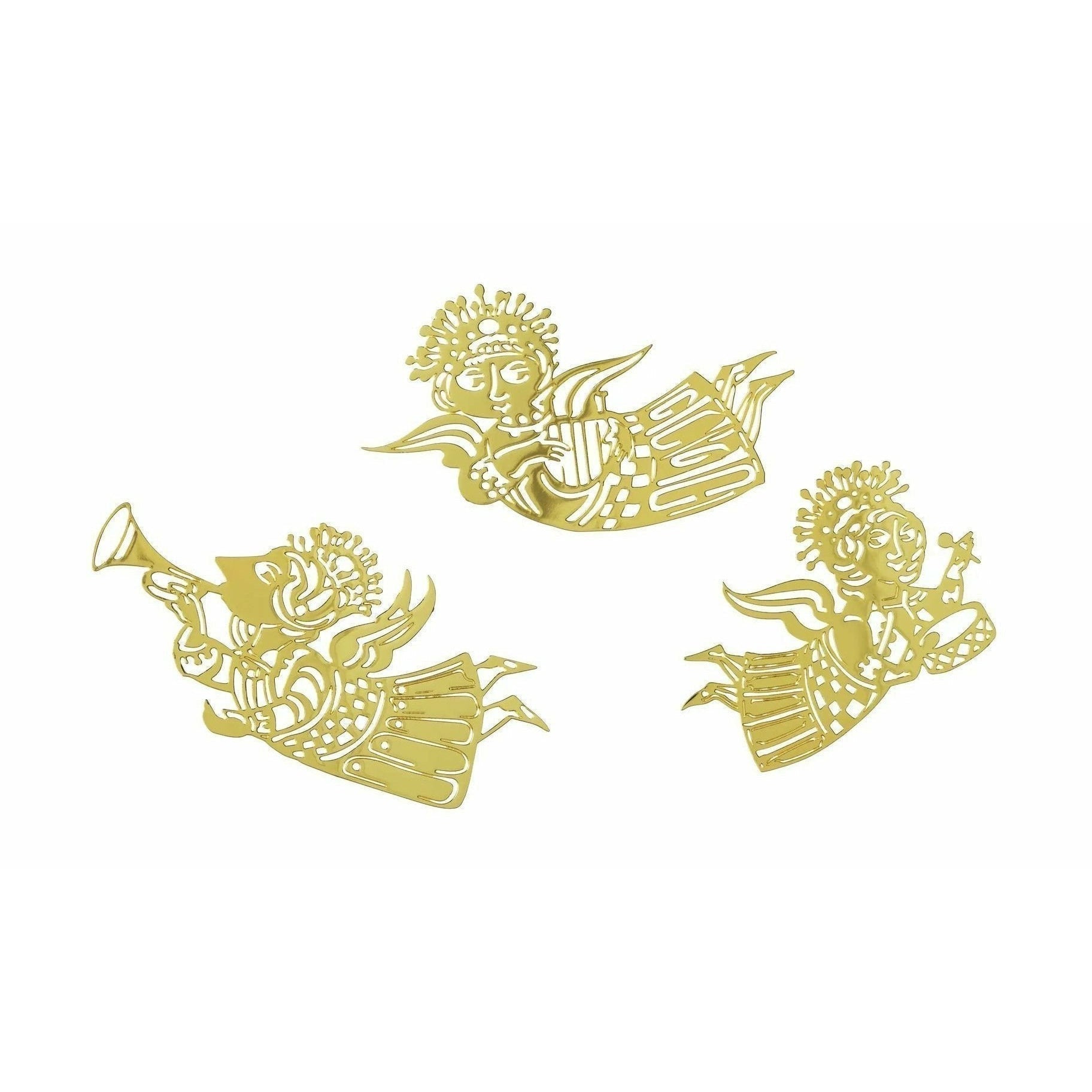 [product_category]-Bjørn Wiinblad Wiinblad Christmas Music Angel Silhouettes, 3 Pcs.-Bjørn Wiinblad-5709513570479-57047-BJO-1