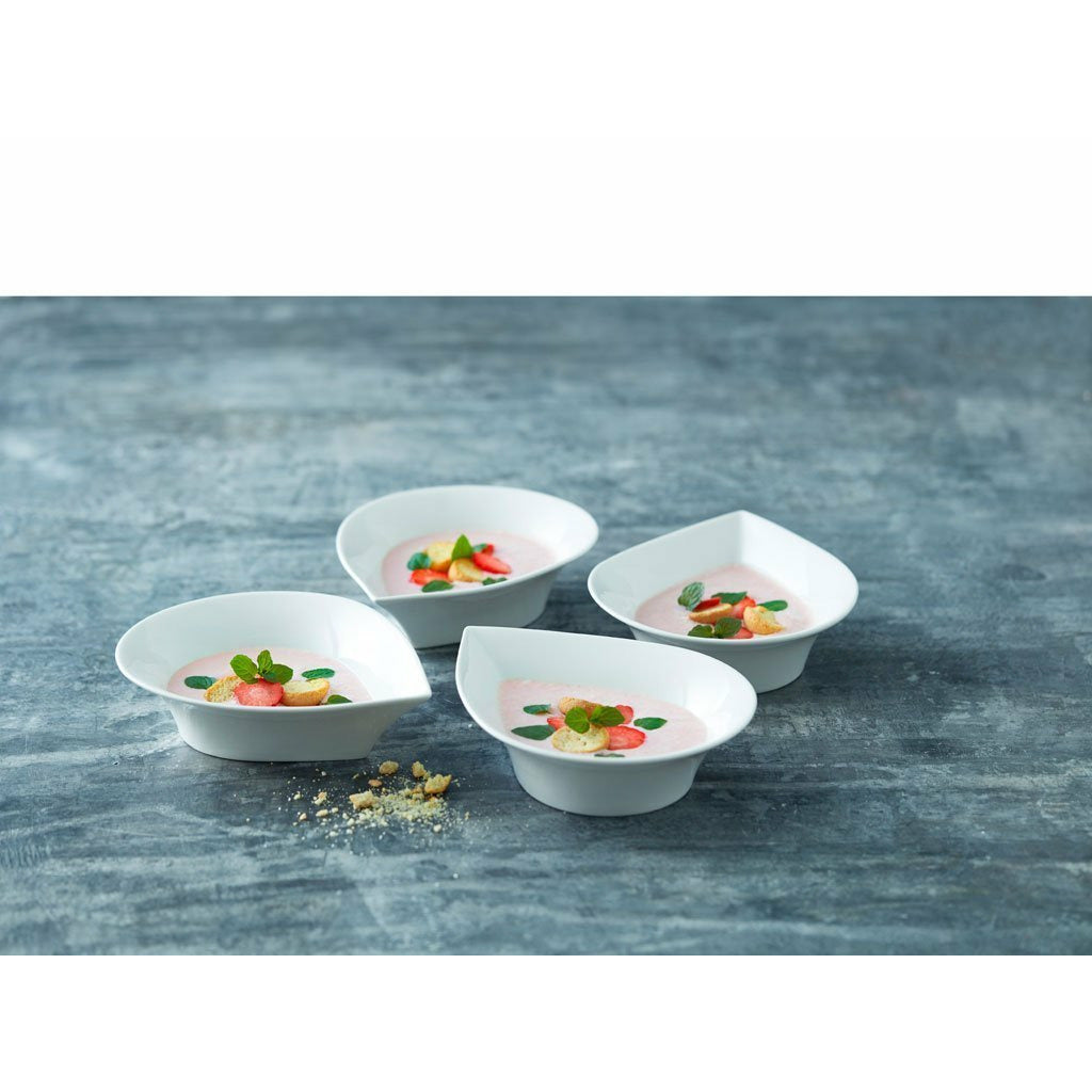 [product_category]-Blomsterbergs Drop Bowls White 20cm, 4 Pcs.-Blomsterbergs-5722008218557-821855-BLO-3