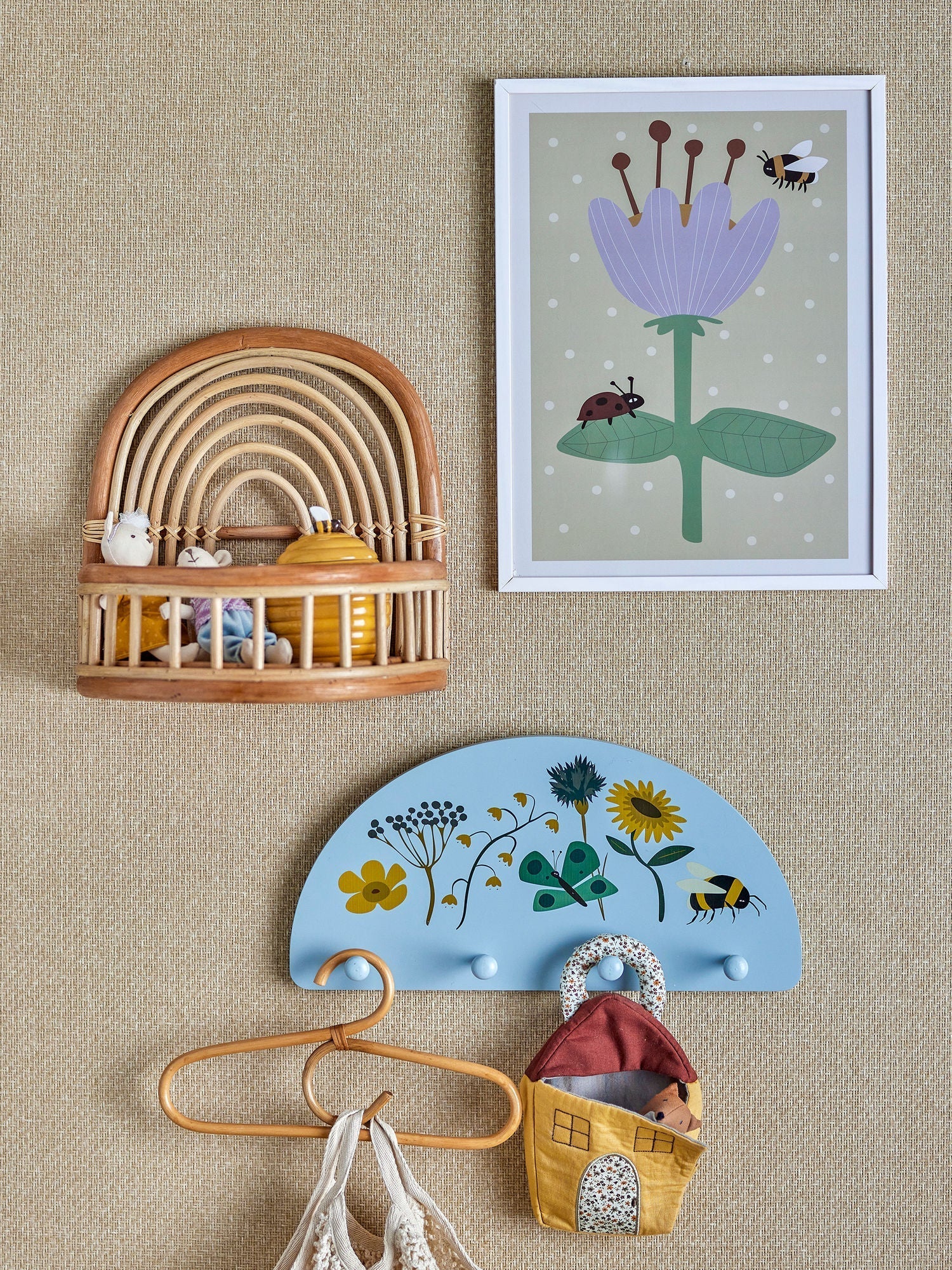 [product_category]-Bloomingville MINI Juliana Coat Rack, Blue, Lotus-Bloomingville MINI-5711173267330-82049934-BLO-7
