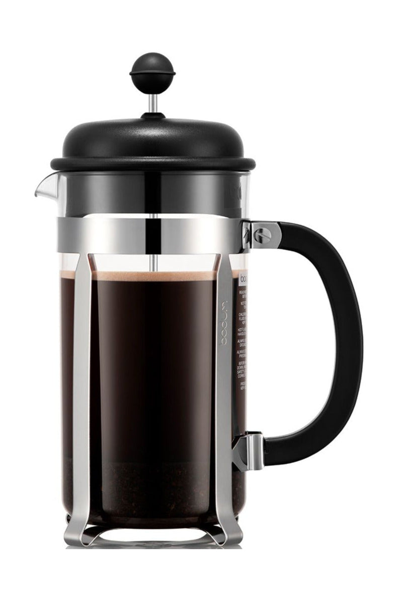 [product_category]-Bodum Caffettiera Coffee Maker With Plastic Lid Stainless Steel 1 L, 8 Cups-Bodum-727015108520-1918-01-BOD-1
