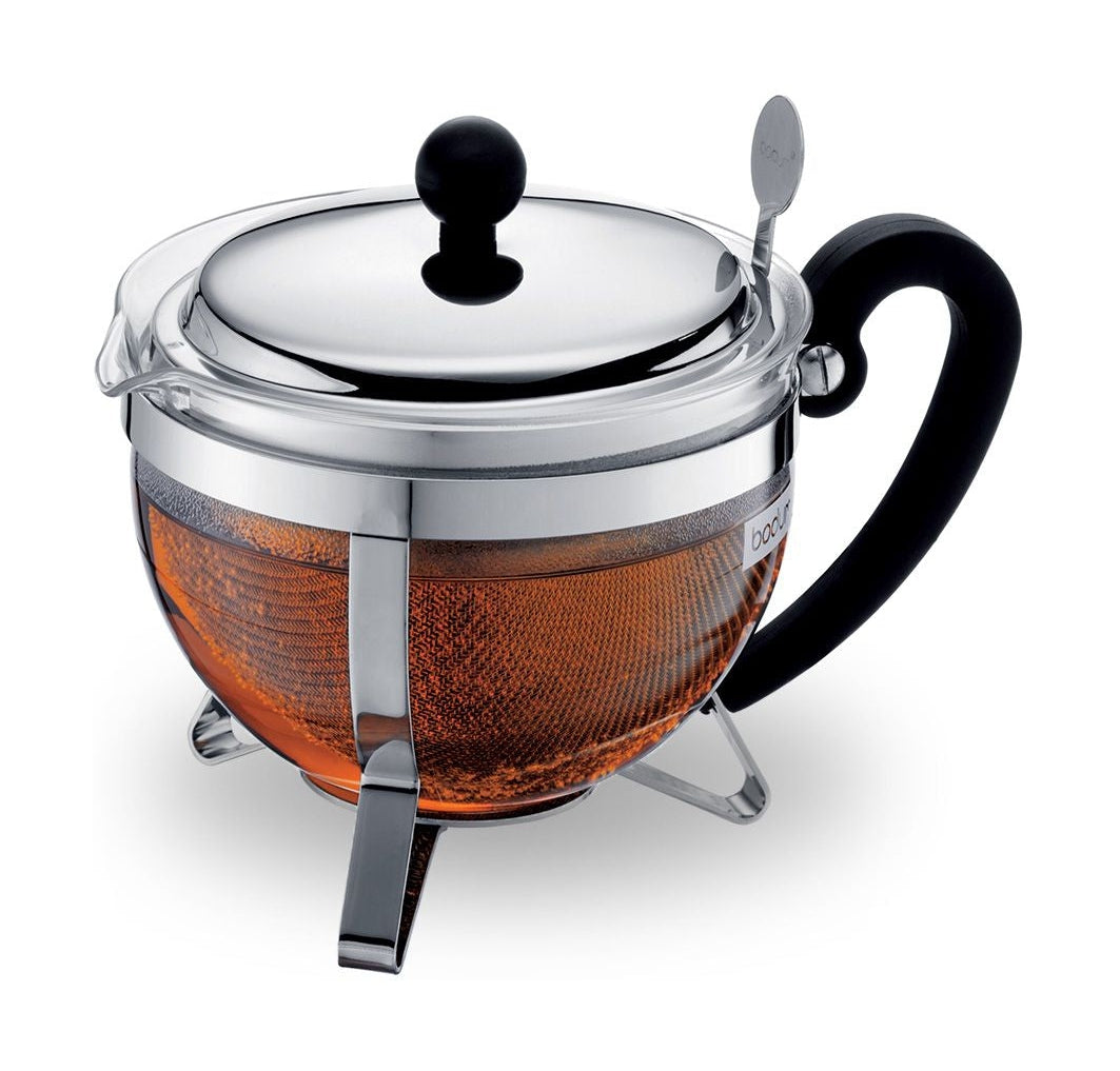 [product_category]-Bodum Chambord Tea Maker With Filter And Lid Chrome, 1 L-Bodum-727015208558-1922-16-6-BOD-1