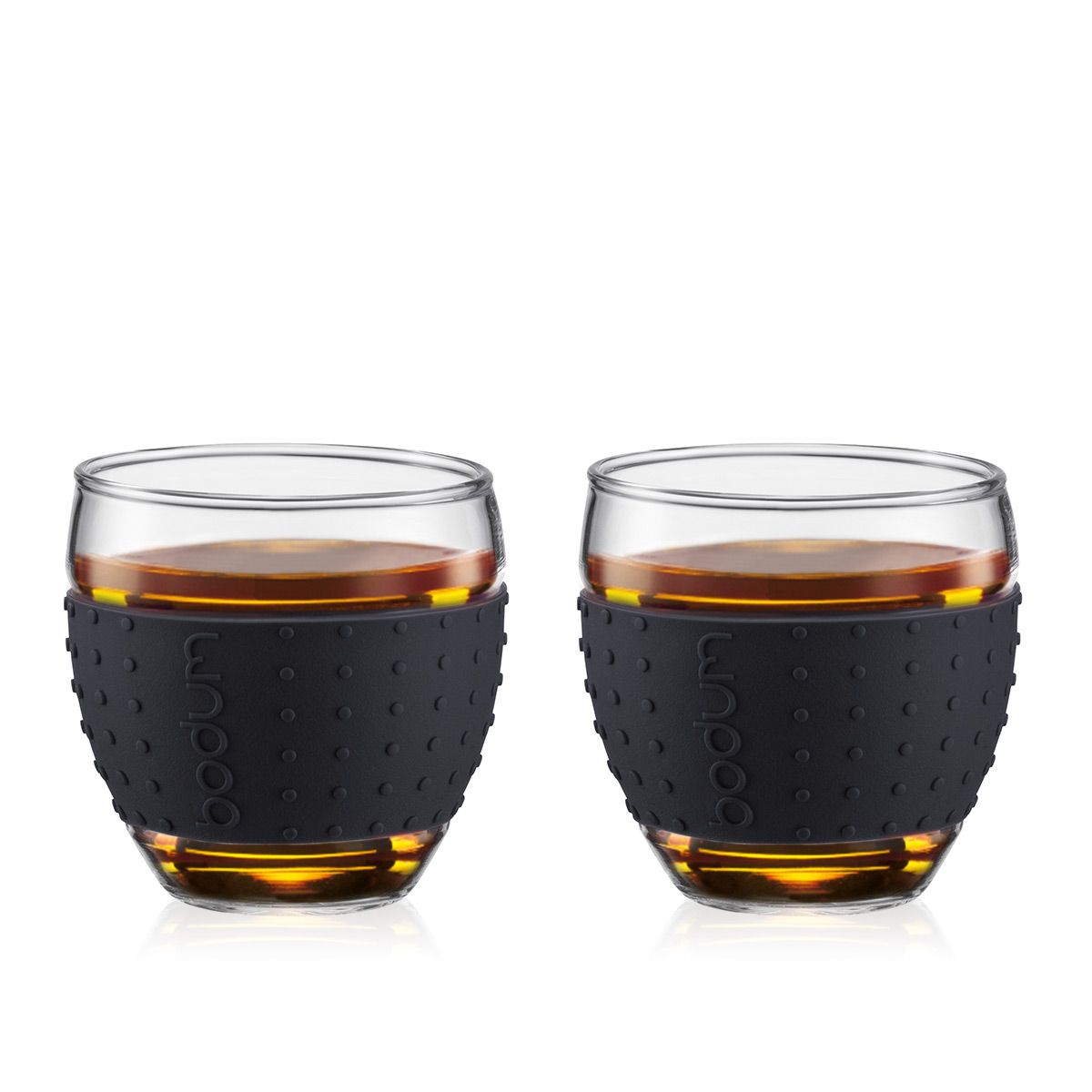 [product_category]-Bodum Pavina Glass With Silicone Handle Black 0.35 L, 2 Pcs.-Bodum-699965026677-11185-01-BOD-3