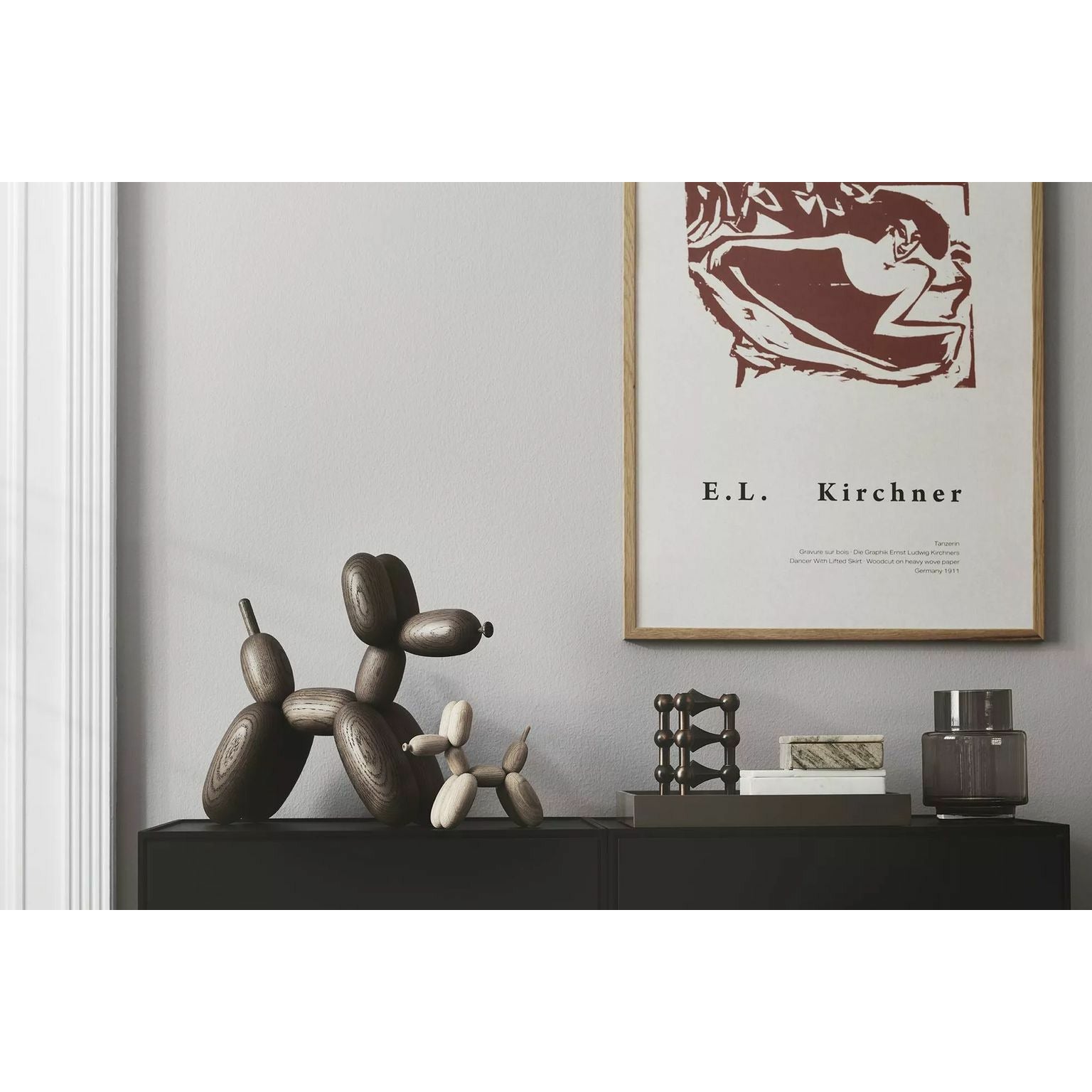 [product_category]-Boyhood Balloon D'og Decorative Figure Large, Oak-Boyhood-5744000800066-400006-BOY-5