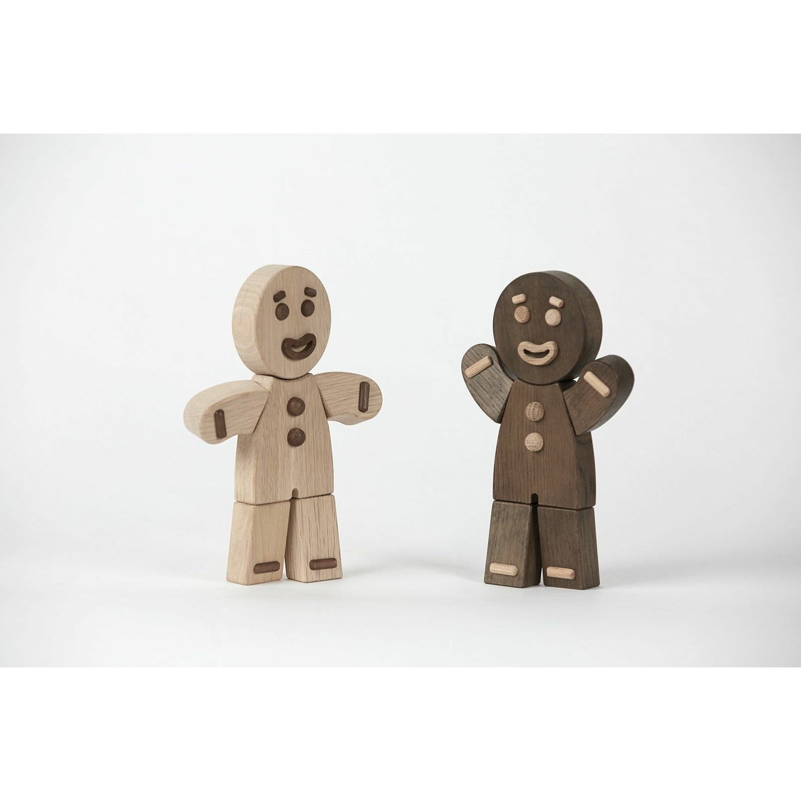 [product_category]-Boyhood Gingerbread Man Wooden Figure, Oak, Large-Boyhood-5744000800400-400040-BOY-7