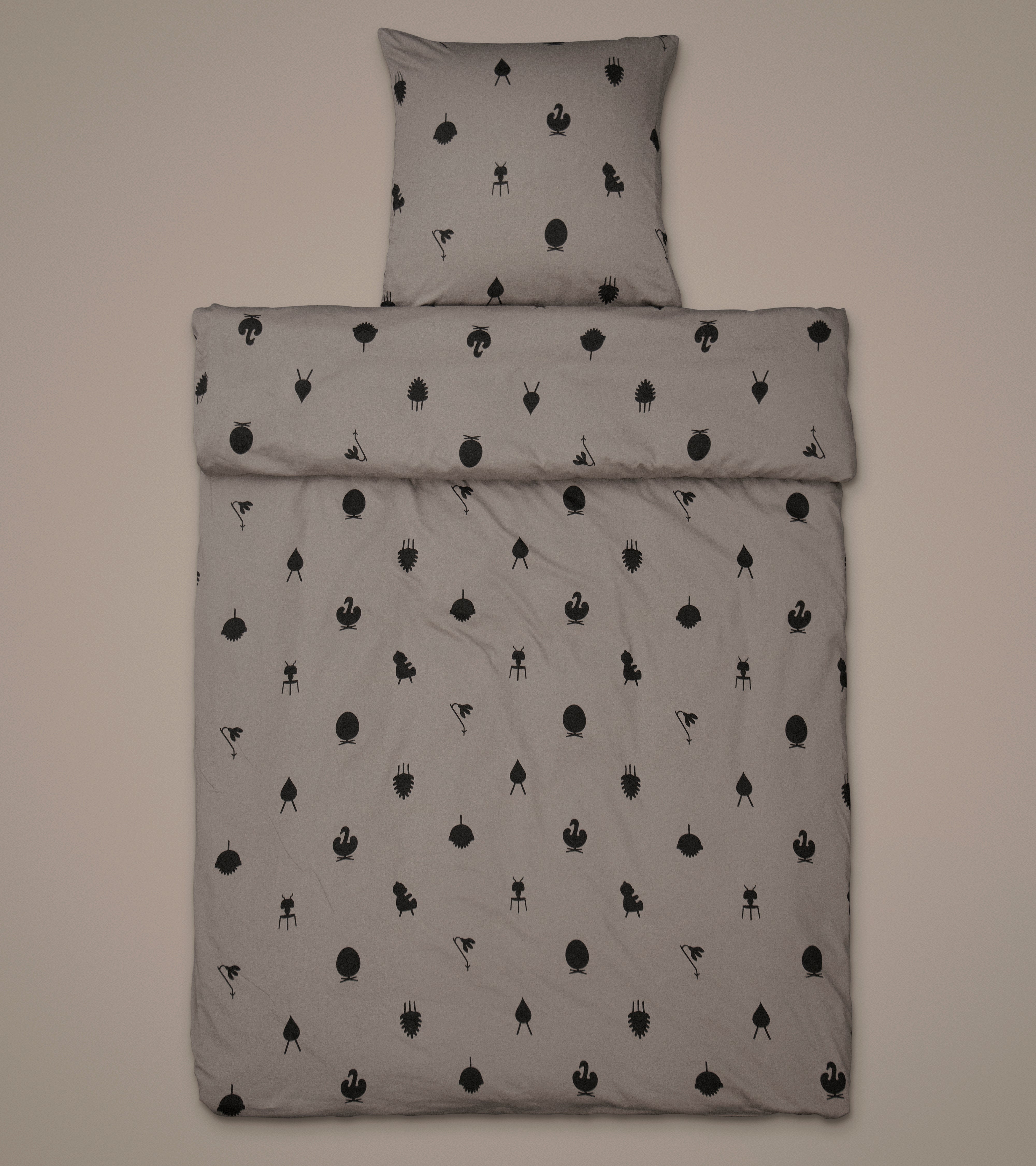 [product_category]-Brainchild Bed Linen Design Icons 140x200 Cm, Taupe-Brainchild-6010713202002-5001-BRA-10