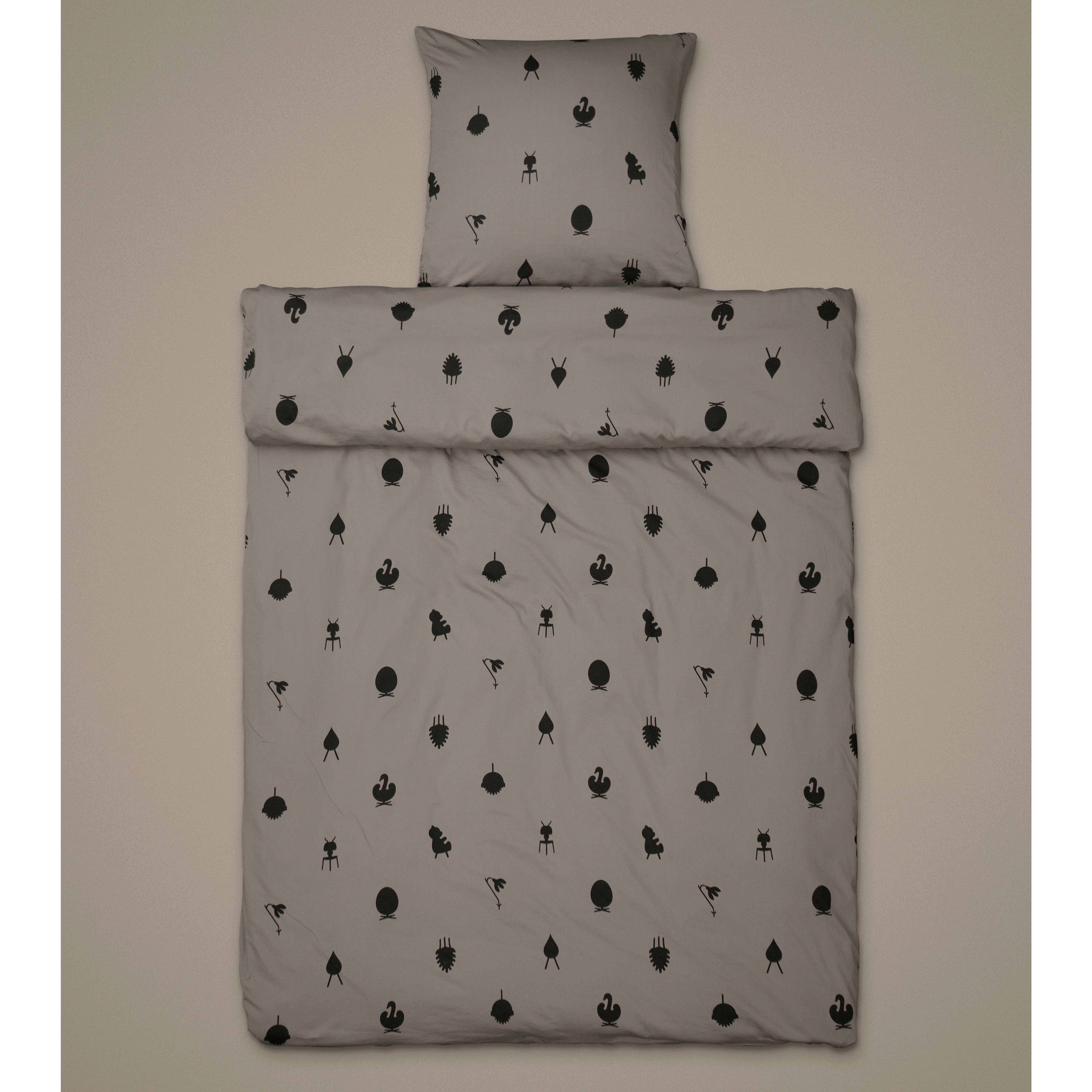 [product_category]-Brainchild Bed Linen Design Icons 140x200 Cm, Taupe-Brainchild-6010713202002-5001-BRA-7