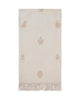 Brainchild Designikoner Plaid, White/Sand Colours